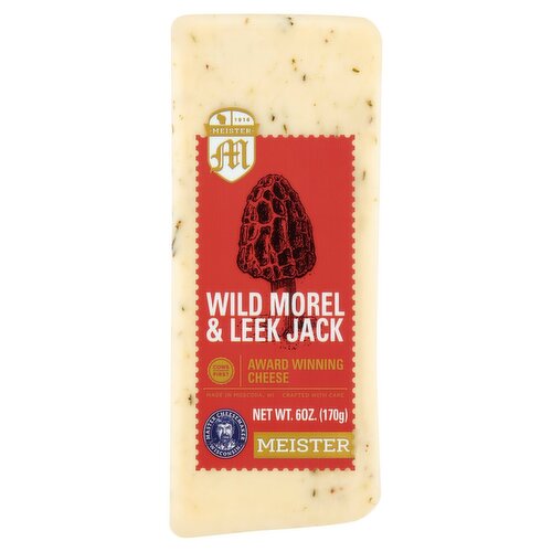 Meister Wild Morel & Leek Jack Cheese, 6 oz