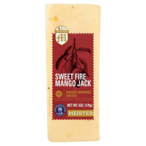 Meister Sweet Fire Mango Jack Cheese, 6 oz