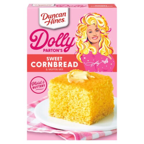 Duncan Hines Dolly Parton's Sweet Cornbread & Muffin Mix, 16 oz