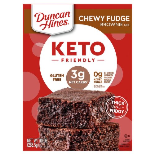 Duncan Hines Chewy Fudge Brownie Mix, 10 oz