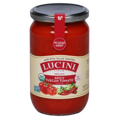 Lucini Organic Spicy Tuscan Tomato Sauce, 24 oz