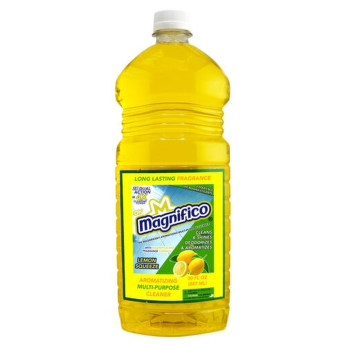 Magnifico Lemon Squeeze the Magnificent Aromatizing Multi-Purpose Cleaner, 30 fl oz