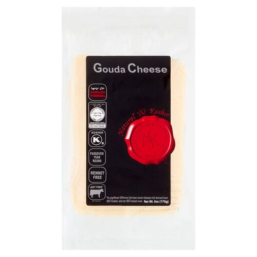 Natural & Kosher Gouda Cheese, 6 oz