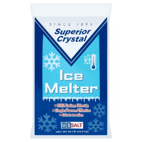 Superior Crystal Ice Melter, 50 lb.