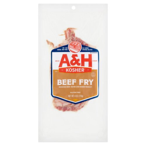 A&H Kosher Beef Fry, 6 oz