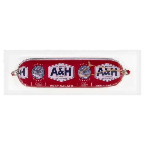 A&H Beef Salami, 14 oz