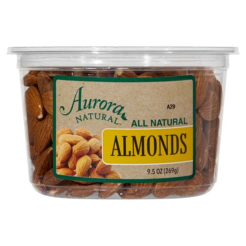 Aurora Natural Almonds, 9.5 oz