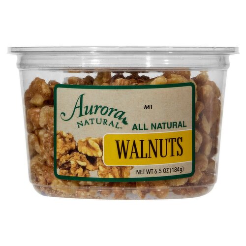 Aurora Natural Walnuts, 6.5 oz
