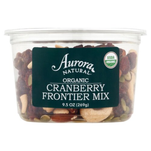 Aurora Natural Organic Cranberry Frontier Mix, 9.5 oz