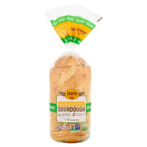 Izzio Artisan Bakery San Francisco Style Organic Sourdough, 24 oz