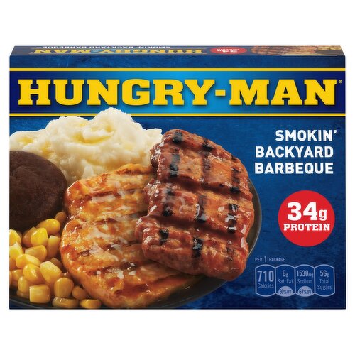 Hungry-Man Smokin' Backyard Barbeque, 15.25 oz