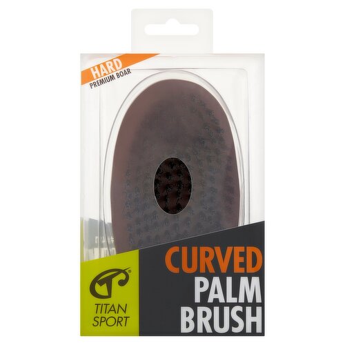 Titan Sport #941 Hard Curved Palm Brush