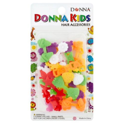 Donna Kids Hair Accessories, 36 count