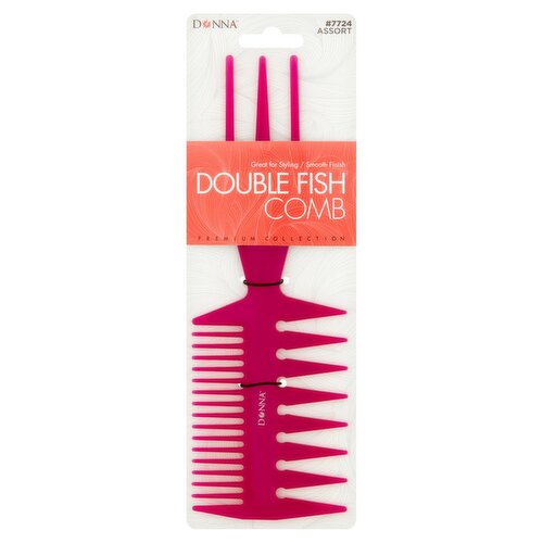 Donna #7724 Assort Double Fish Comb