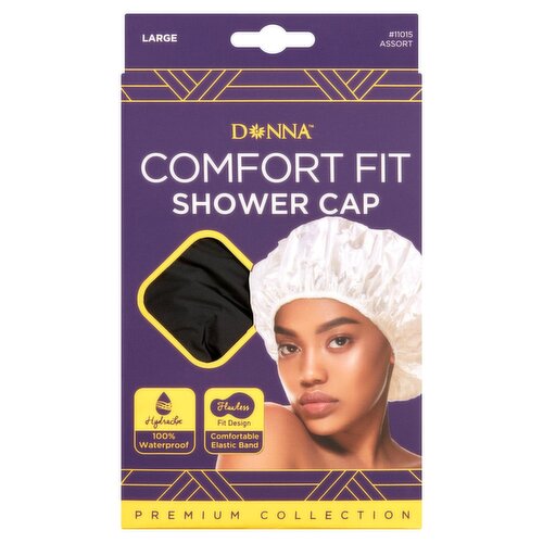 Donna Comfort Fit Shower Cap Large