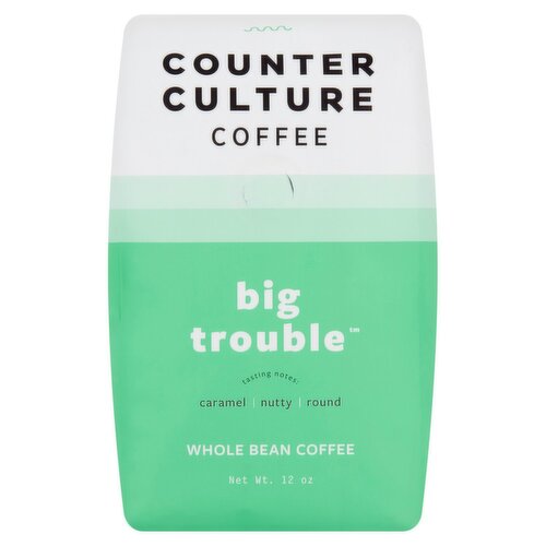 Counter Culture Coffee Big Trouble Whole Bean Coffee, 12 oz