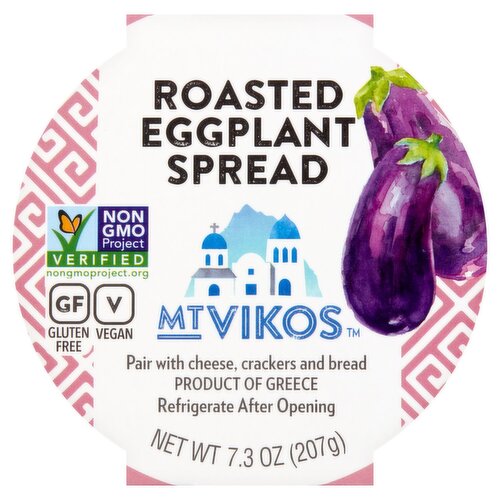 MT VIKOS Roasted Eggplant Spread, 7.3 oz