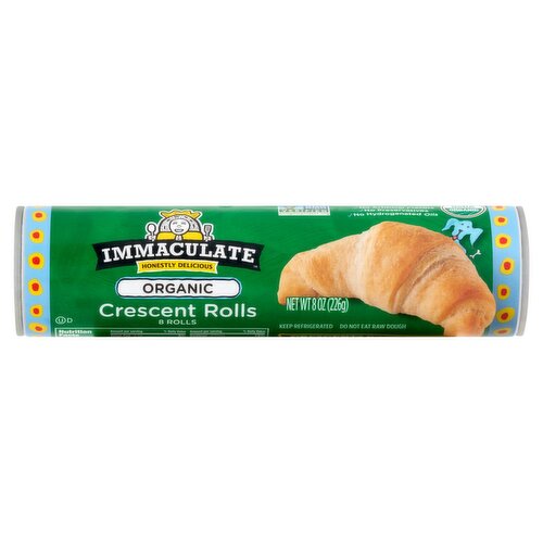 Immaculate Organic Crescent Rolls, 8 count, 8 oz