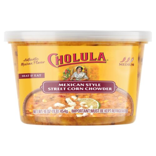 Cholula Mexican Style Street Corn Chowder, 16 oz
