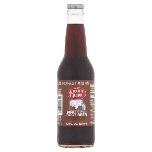 Foxon Park Draft Style Root Beer, 12 fl oz