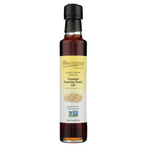 Benissimo Toasted Sesame Seed Oil, 8.45 fl oz