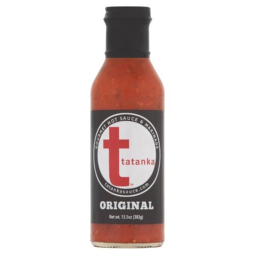 Tatanka Original Gourmet Hot Sauce & Marinade, 13.5 oz