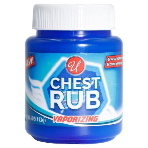 Universal Vaporizing Chest Rub, 4 oz