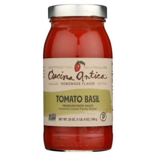 Cucina Antica Tomato Basil Premium Pasta Sauce