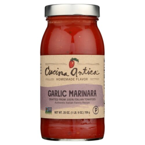 Cucina Antica Garlic Marinara Premium Pasta Sauce