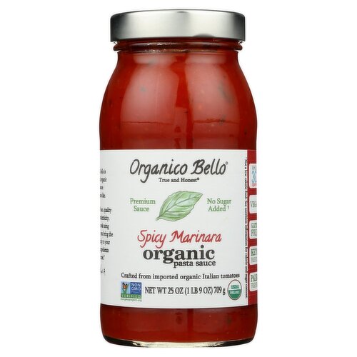 Organico Bello Spicy Marinara Organic Pasta Sauce