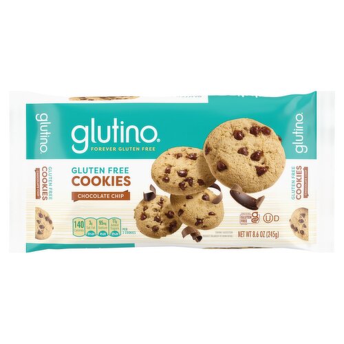 Glutino Chocolate Chip Cookies, 8.6 oz