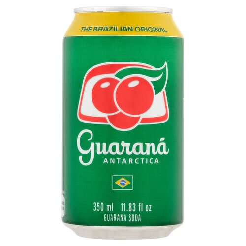 Guaraná Antarctica The Brazilian Original Soda, 11.83 fl oz