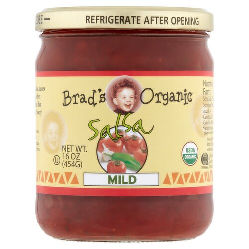 Brad's Organic Mild Salsa, 16 oz