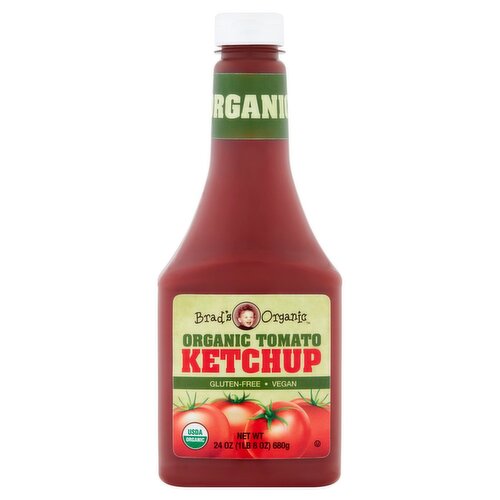 Brad's Organic Tomato Ketchup, 24 oz