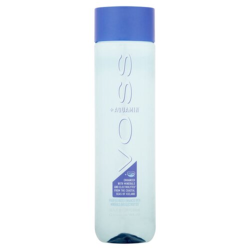 Voss + Aquamin Purified Water, 28.74 fl oz