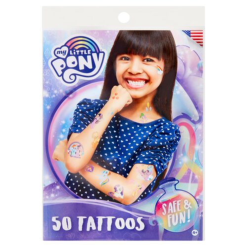 My Little Pony Tattoos, 4+, 50 count