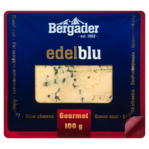 Bergader Edelblu Gourmet Blue Cheese, 3.5 oz
