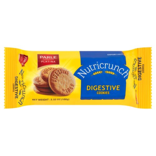 Parle Platina Nutricrunch Digestive Cookies, 3.52 oz