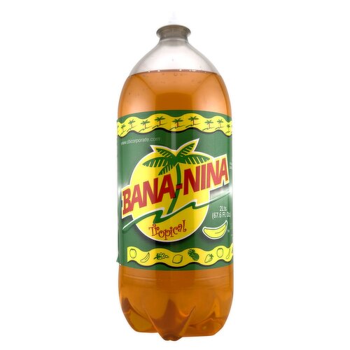 Bana-Nina Tropical Beverage, 67.6 fl oz