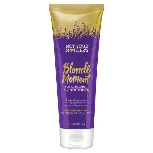 Not Your Mother's Blonde Moment Tone & Strengthen Purple Bonding Conditioner, 8 fl oz