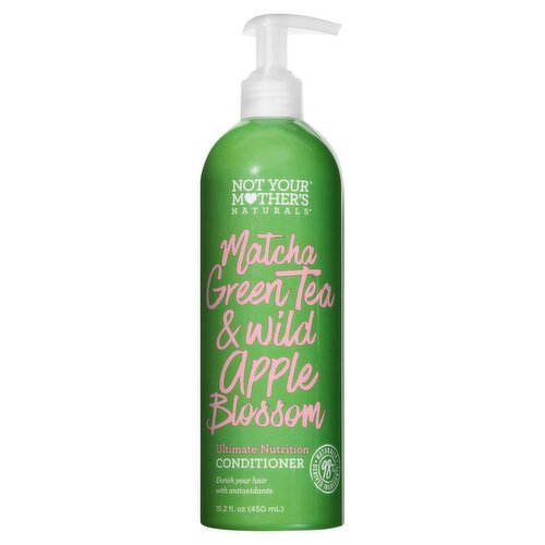 NOT YOUR MOTHER'S Naturals Matcha Green Tea & Wild Apple Blossom Nutrient Rich Conditioner, 16 fl oz