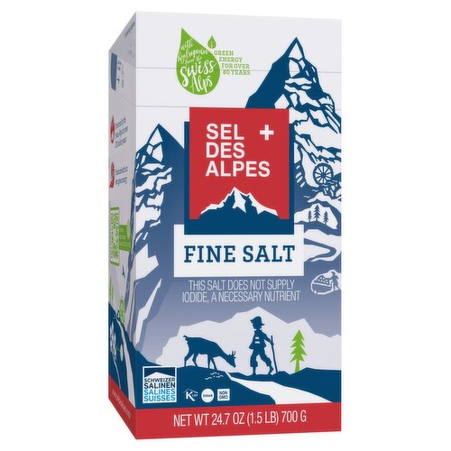 Sel Des Alpes Fine Salt, 24.7 oz
