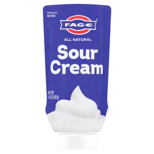 Fage All Natural Sour Cream, 14 oz