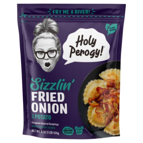 Holy Perogy! Sizzlin' Fried Onion with Potato Perogies, 16 count, 16 oz