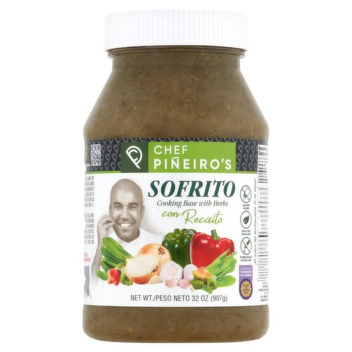 Chef Piñeiro's Cooking Base with Herbs Sofrito, 32 oz