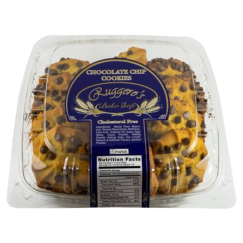 Ruggero's Bake Shop Chocolate Chip Cookies, 14 ozs