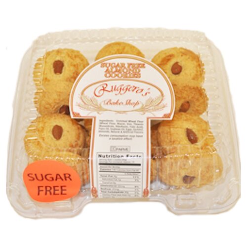 Ruggero's Bake Shop Sugar Free Almond Cookies, 14 ozs