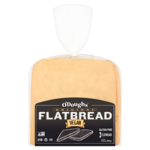 O'Doughs Original Vegan Flatbread, 3 count, 14.3 oz