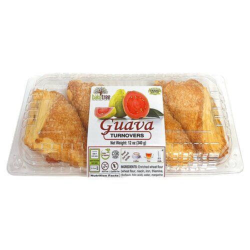 Baketree Guava Turnovers, 12 oz