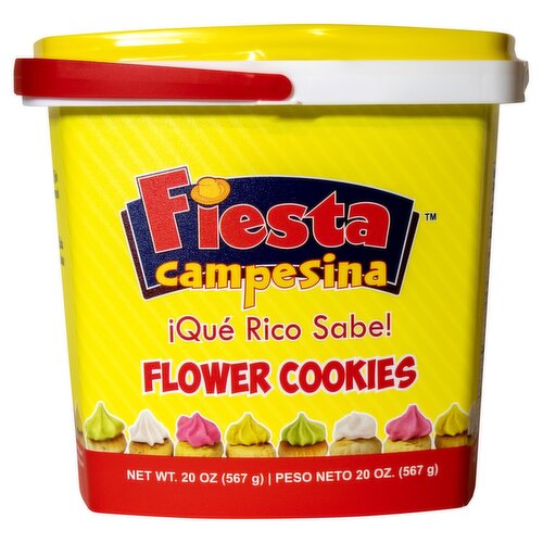 Fiesta Campesina Flower Cookies, 20 oz